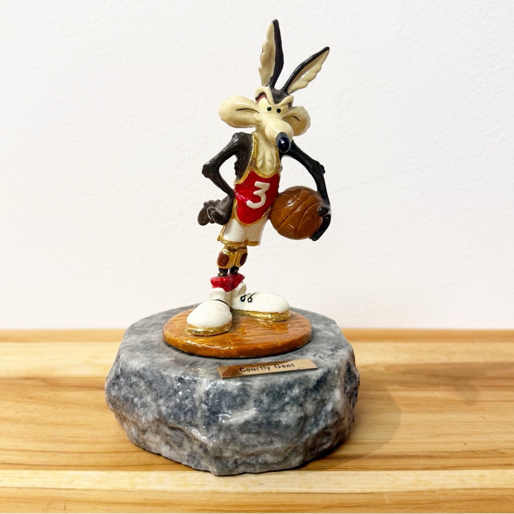 LOONEY TUNES Wil E. Coyote Vintage ‘93 Courtly Gent Statue Ron Lee LE 191/1000